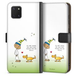 Sideflip mit langer Lasche schwarz