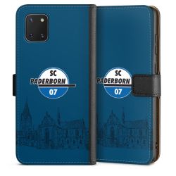 Sideflip mit langer Lasche schwarz