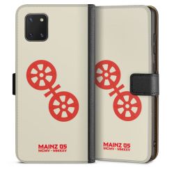 Sideflip mit langer Lasche schwarz