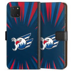 Sideflip mit langer Lasche schwarz