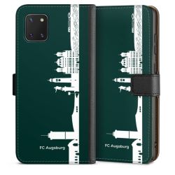 Sideflip mit langer Lasche schwarz