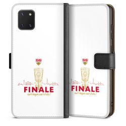 Sideflip mit langer Lasche schwarz