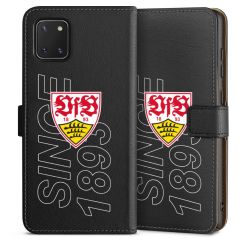 Sideflip mit langer Lasche schwarz