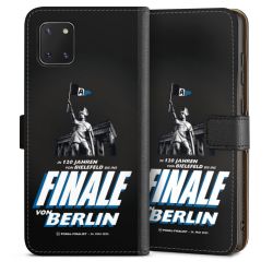 Sideflip mit langer Lasche schwarz