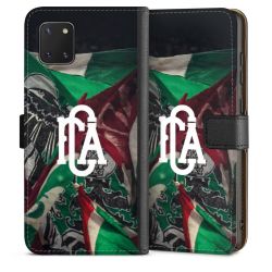 Sideflip mit langer Lasche schwarz