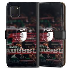 Sideflip mit langer Lasche schwarz