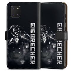 Sideflip mit langer Lasche schwarz