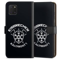 Sideflip mit langer Lasche schwarz