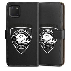 Sideflip mit langer Lasche schwarz