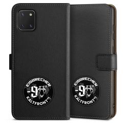 Sideflip mit langer Lasche schwarz