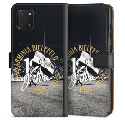 Sideflip mit langer Lasche schwarz