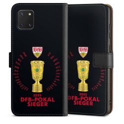 Sideflip mit langer Lasche schwarz