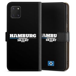 Sideflip mit langer Lasche schwarz