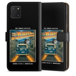 Sideflip mit langer Lasche schwarz