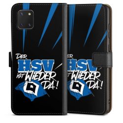 Sideflip mit langer Lasche schwarz