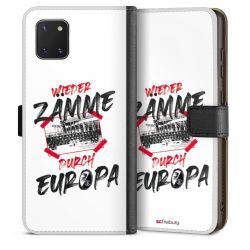 Sideflip mit langer Lasche schwarz