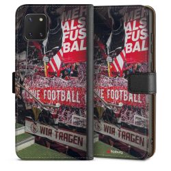 Sideflip mit langer Lasche schwarz