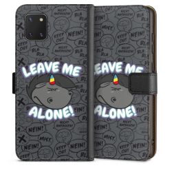 Sideflip mit langer Lasche schwarz