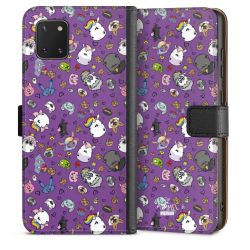 Sideflip mit langer Lasche schwarz