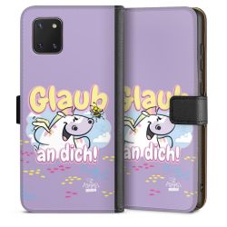 Sideflip mit langer Lasche schwarz