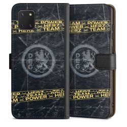 Sideflip mit langer Lasche schwarz