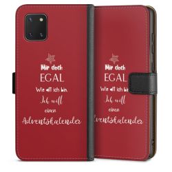 Sideflip mit langer Lasche schwarz