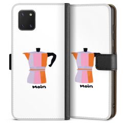 Sideflip mit langer Lasche schwarz