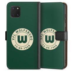 Sideflip mit langer Lasche schwarz