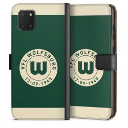 Sideflip mit langer Lasche schwarz