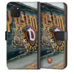 Sideflip mit langer Lasche schwarz