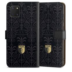 Sideflip mit langer Lasche schwarz