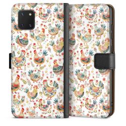 Sideflip mit langer Lasche schwarz