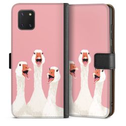 Sideflip mit langer Lasche schwarz