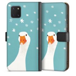 Sideflip mit langer Lasche schwarz