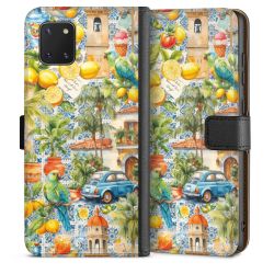 Sideflip mit langer Lasche schwarz