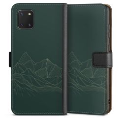 Sideflip mit langer Lasche schwarz