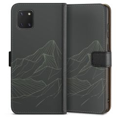 Sideflip mit langer Lasche schwarz