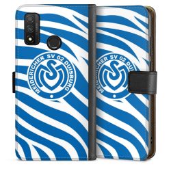 Sideflip mit langer Lasche schwarz