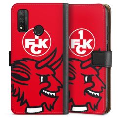 Sideflip mit langer Lasche schwarz