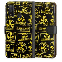 Sideflip mit langer Lasche schwarz