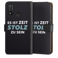 Sideflip mit langer Lasche schwarz