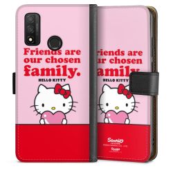 Sideflip mit langer Lasche schwarz