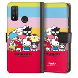 Sideflip mit langer Lasche schwarz