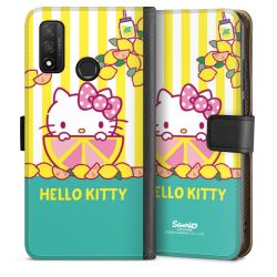 Sideflip mit langer Lasche schwarz