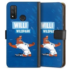 Sideflip mit langer Lasche schwarz