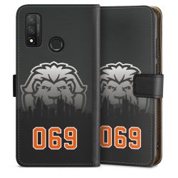 Sideflip mit langer Lasche schwarz