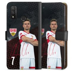 Sideflip mit langer Lasche schwarz