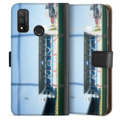 Sideflip mit langer Lasche schwarz