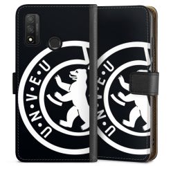 Sideflip mit langer Lasche schwarz