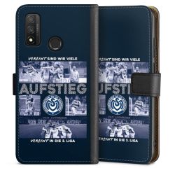 Sideflip mit langer Lasche schwarz